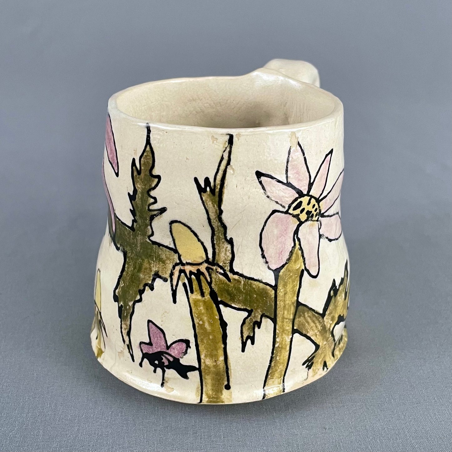 Funky floral mug 4