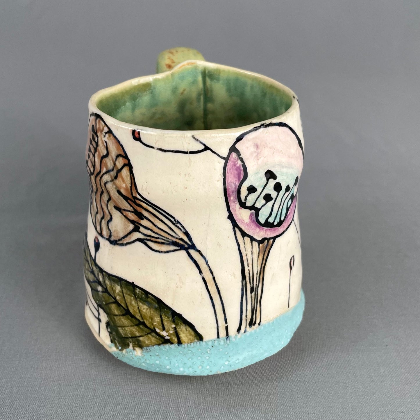 Funky floral mug 3