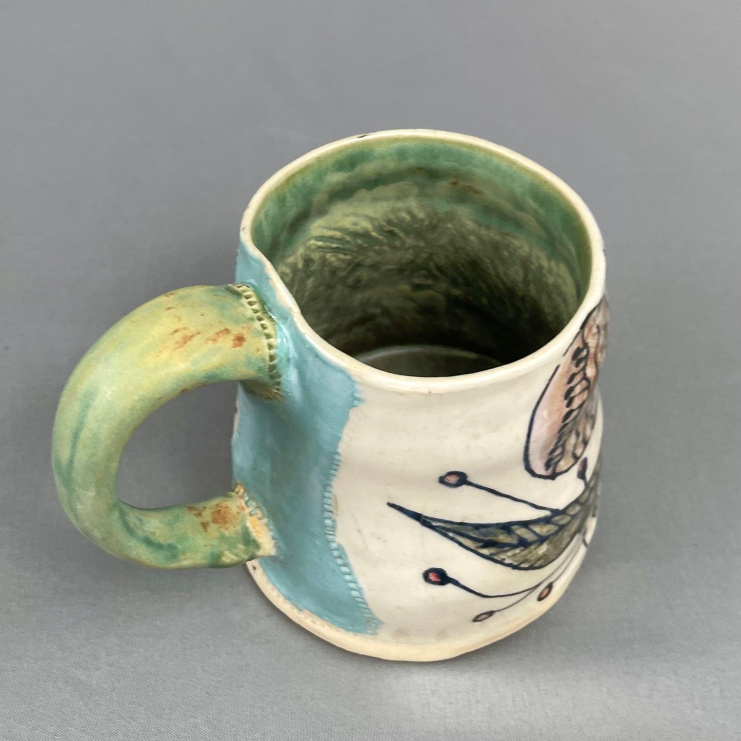 Funky floral mug 3