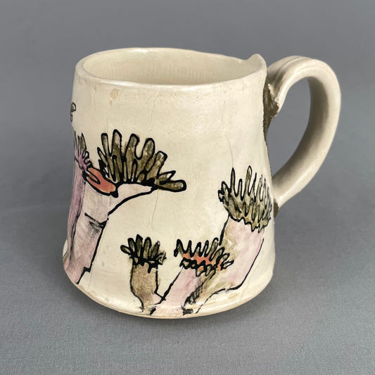 Funky floral mug 2