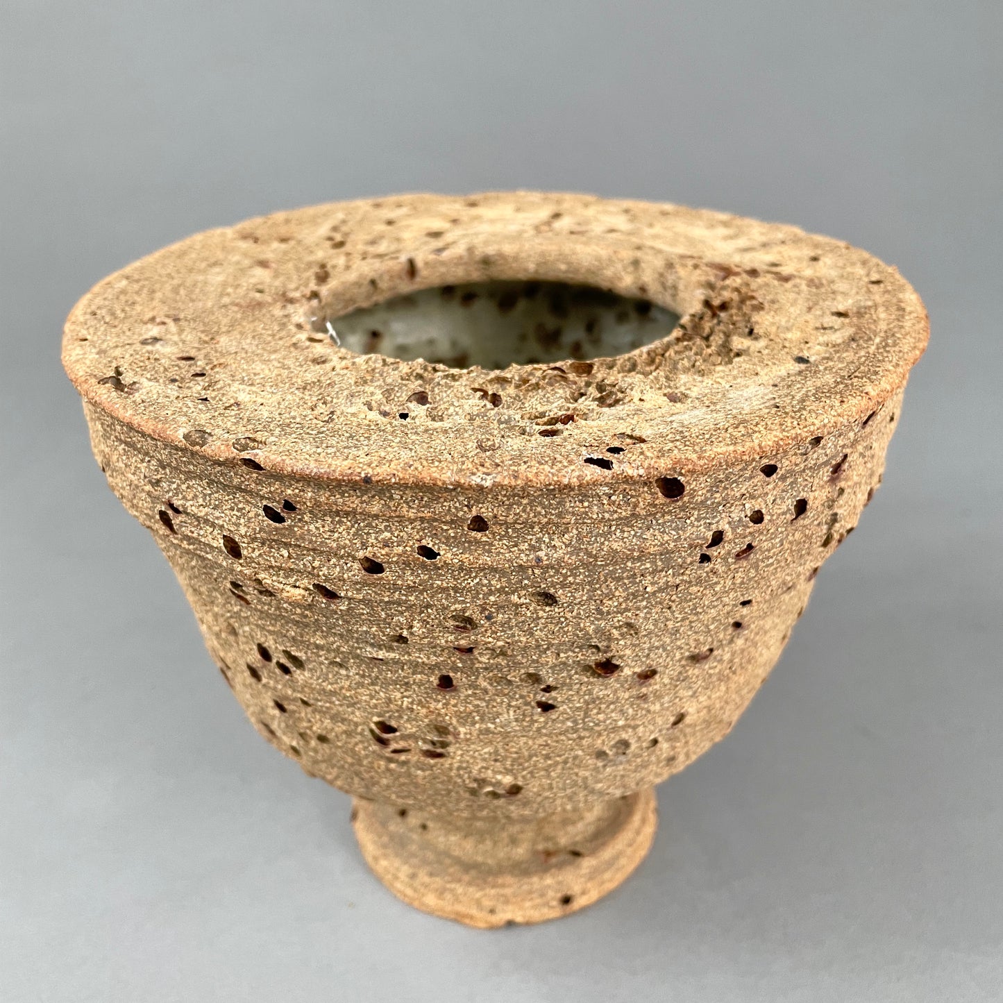 Ikebana Natural-textured vase.