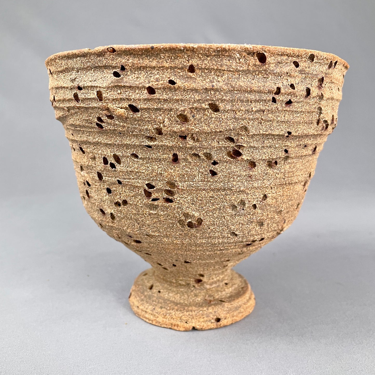 Ikebana Natural-textured vase.