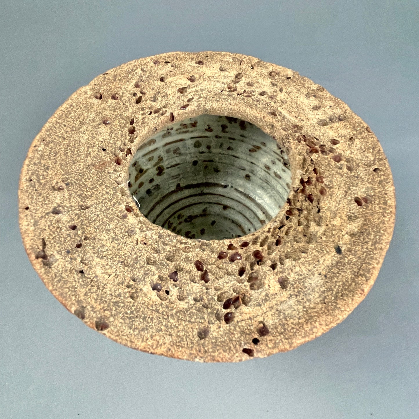 Ikebana Natural-textured vase.