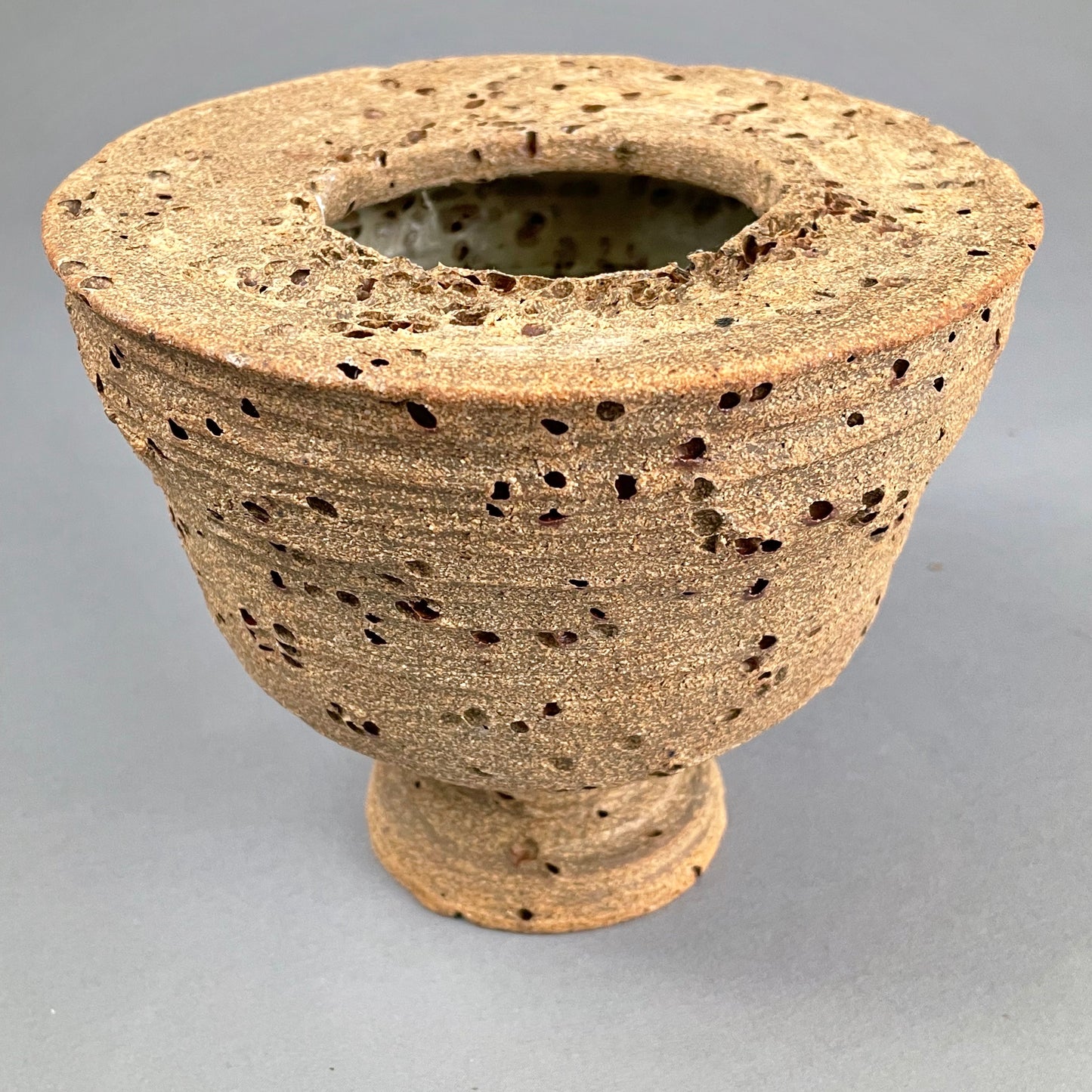 Ikebana Natural-textured vase.