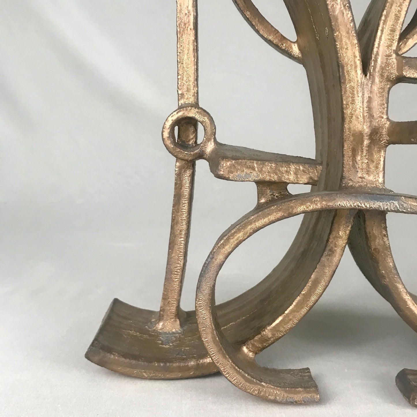 Abstract Sculpture in Metallic Glaze