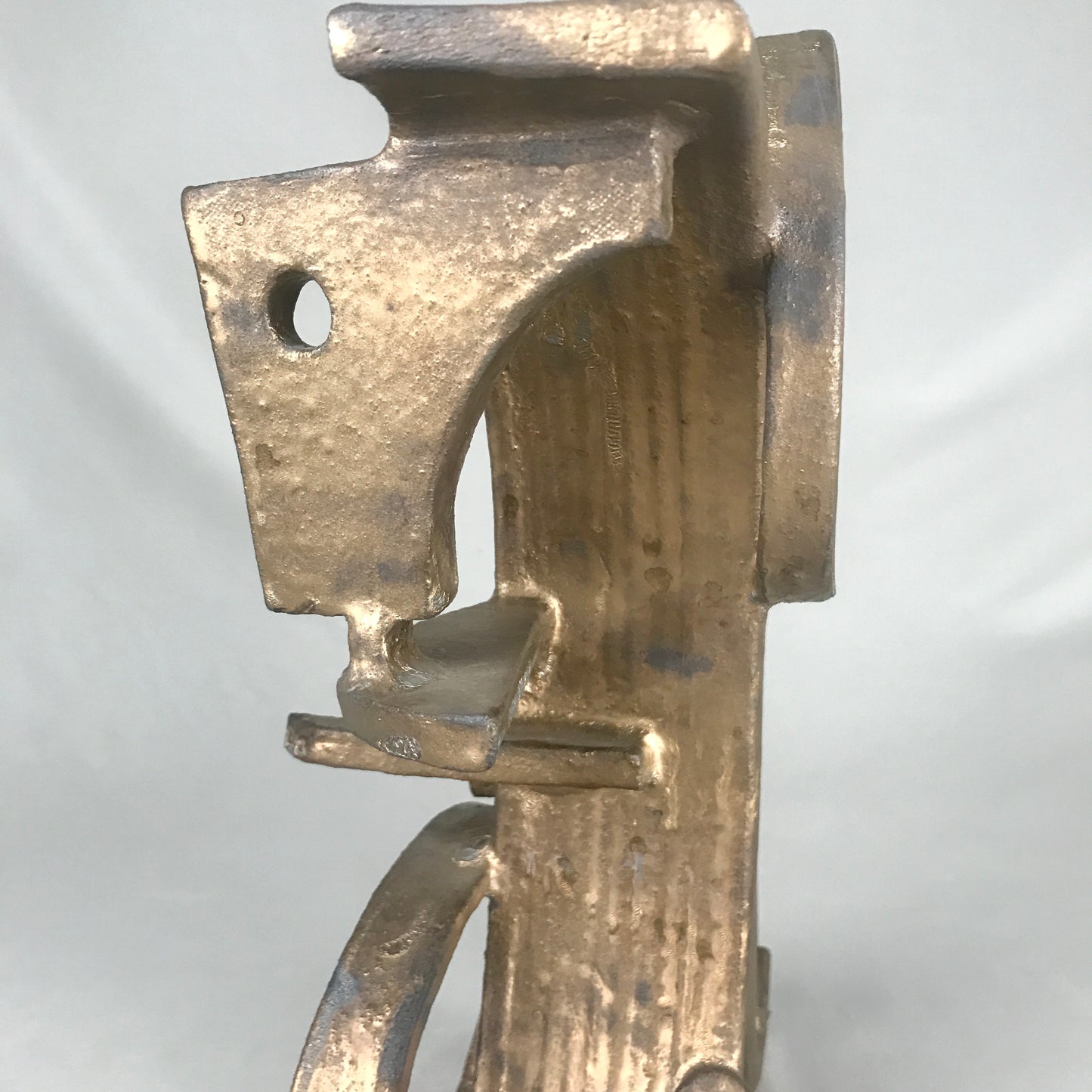 Abstract Sculpture in Metallic Glaze