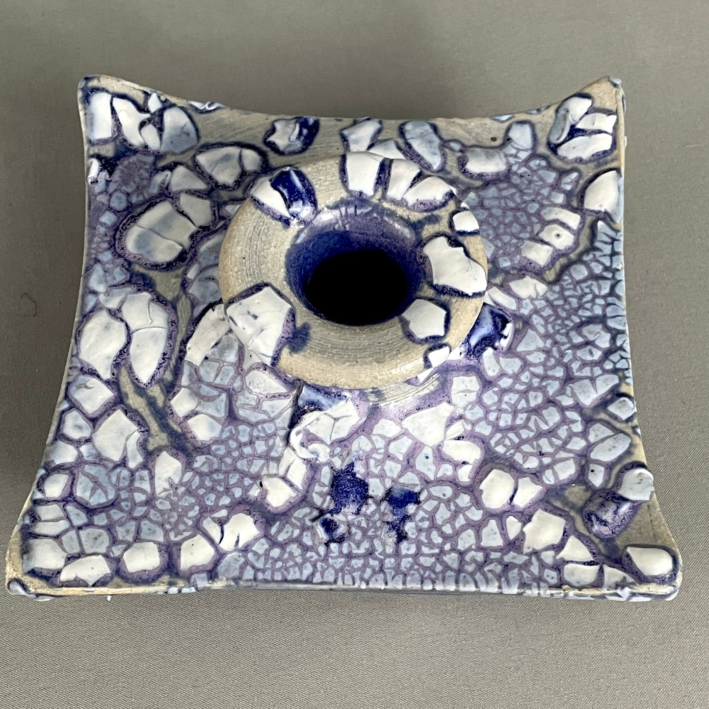 Pebbled Lapis small vessel