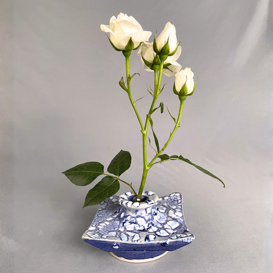 Pebbled Lapis small vessel