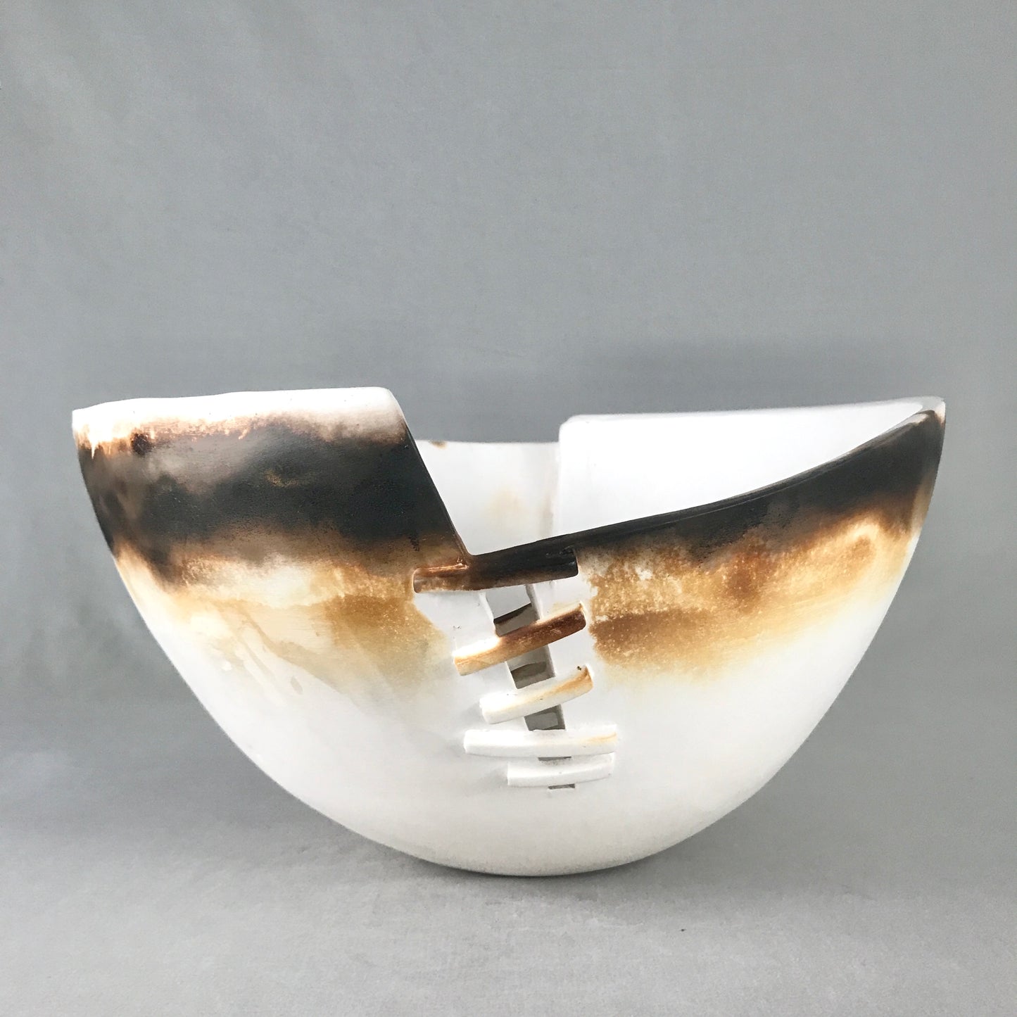 Stitched and Smoked Vessel