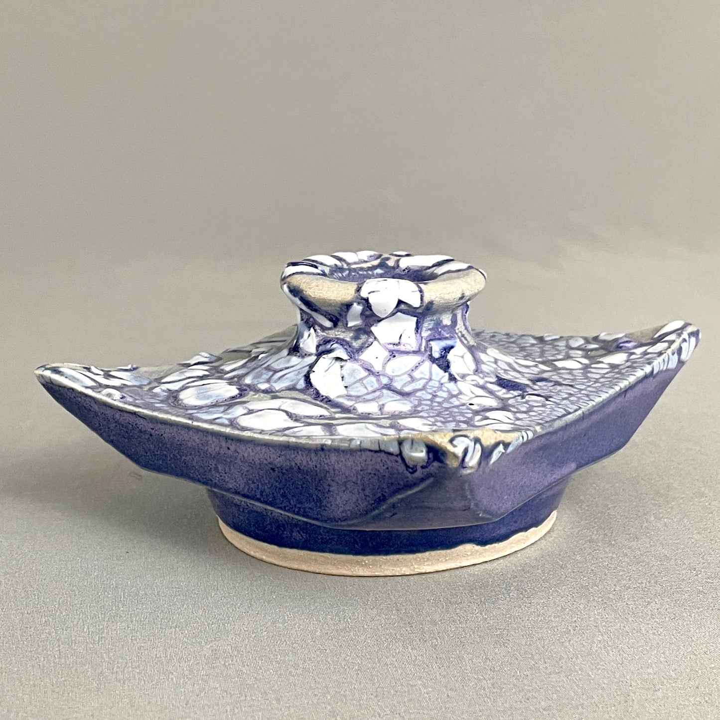 Pebbled Lapis small vessel