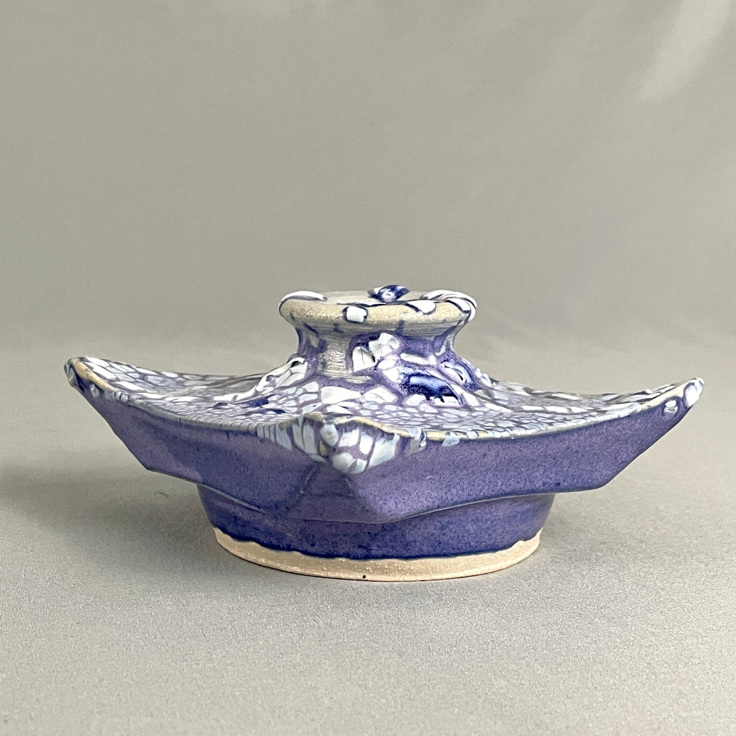 Pebbled Lapis small vessel
